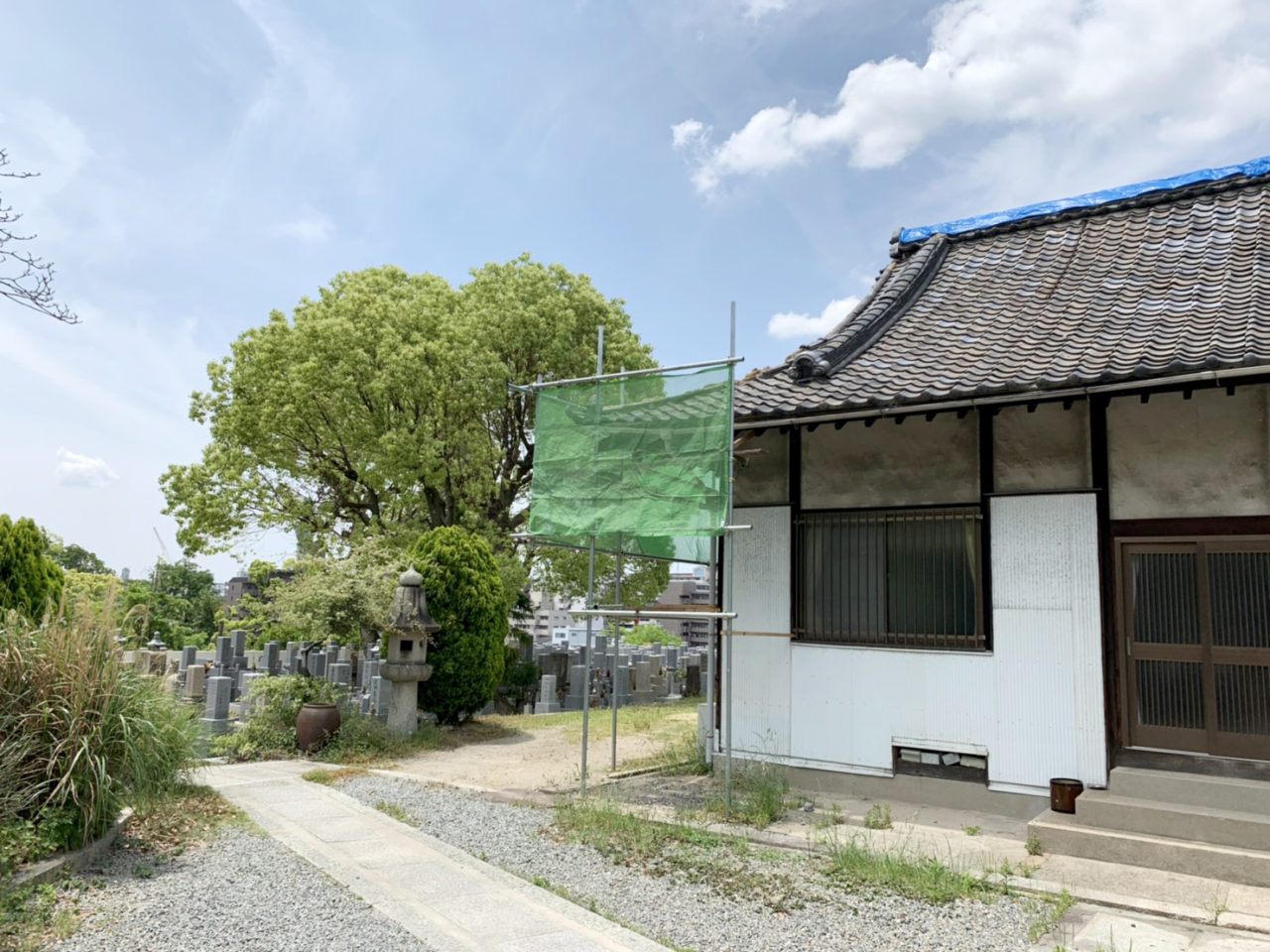 大阪　お寺補修工事